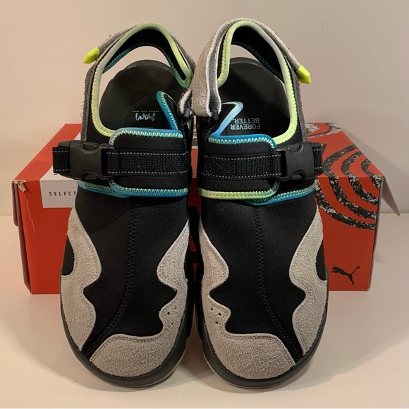 [BRAND NEW] PUMA TS-01 PERKS & MINI PAMPUMA ISLAND MENS SIZE 13 SLIP-ON SNEAKERS - Picture 10 of 13